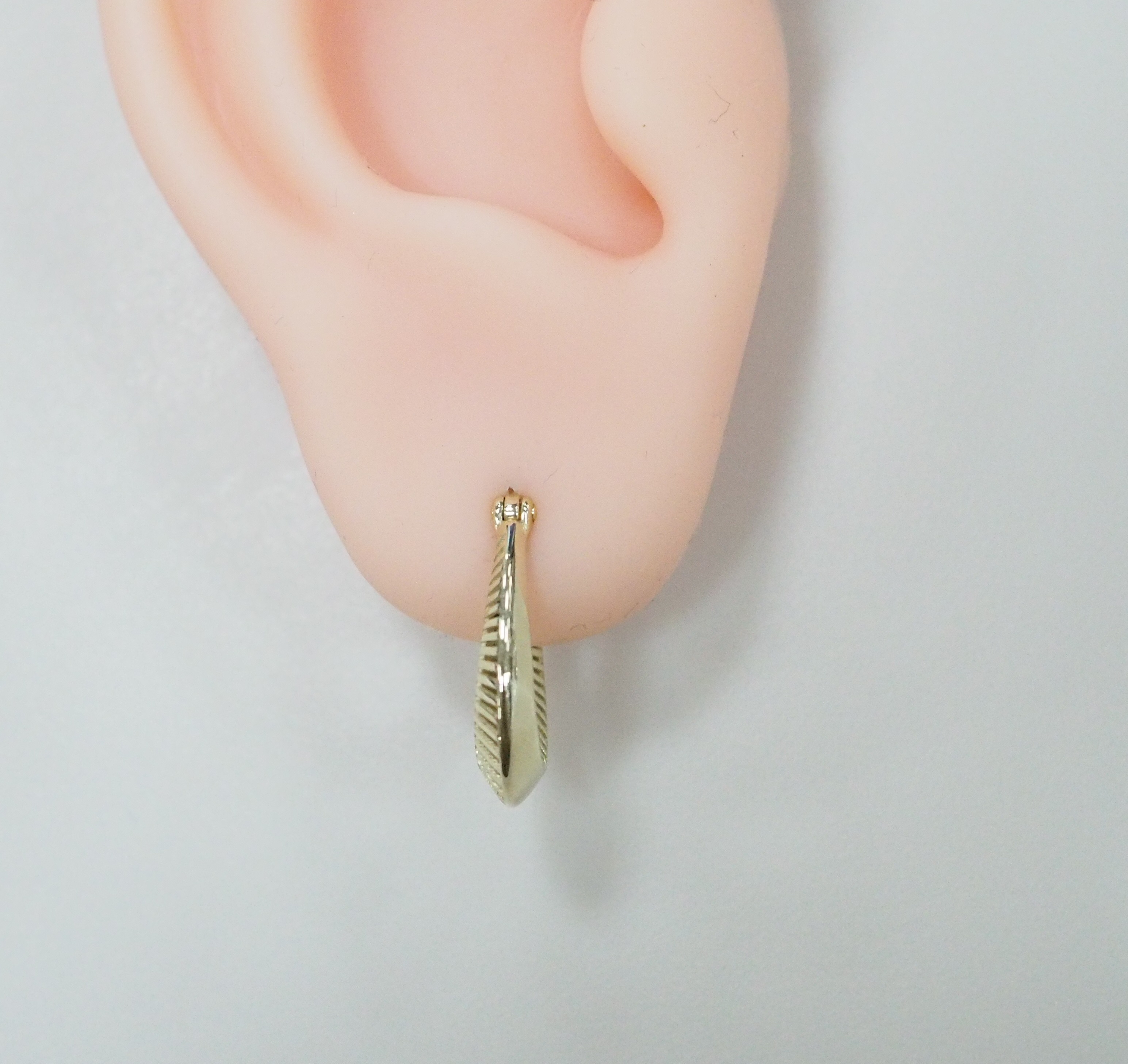 Серьги из желтого золота